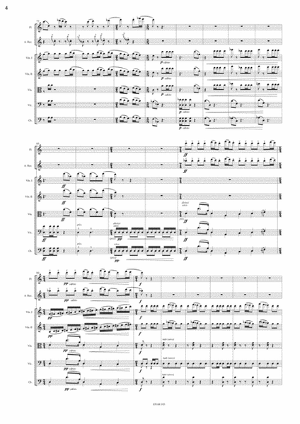 Concierto para Flauto Contralto, Flauta Traversa y Cuerdas / Concerto for Alto Recorder, Flute image number null