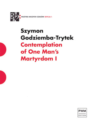 Book cover for Contemplation of One Man's Martyrdom I