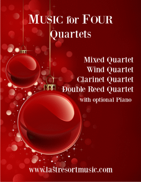 Deck the Halls for Wind Quartet (or Mixed Quartet or Double Reed Quartet or Clarinet Quartet)