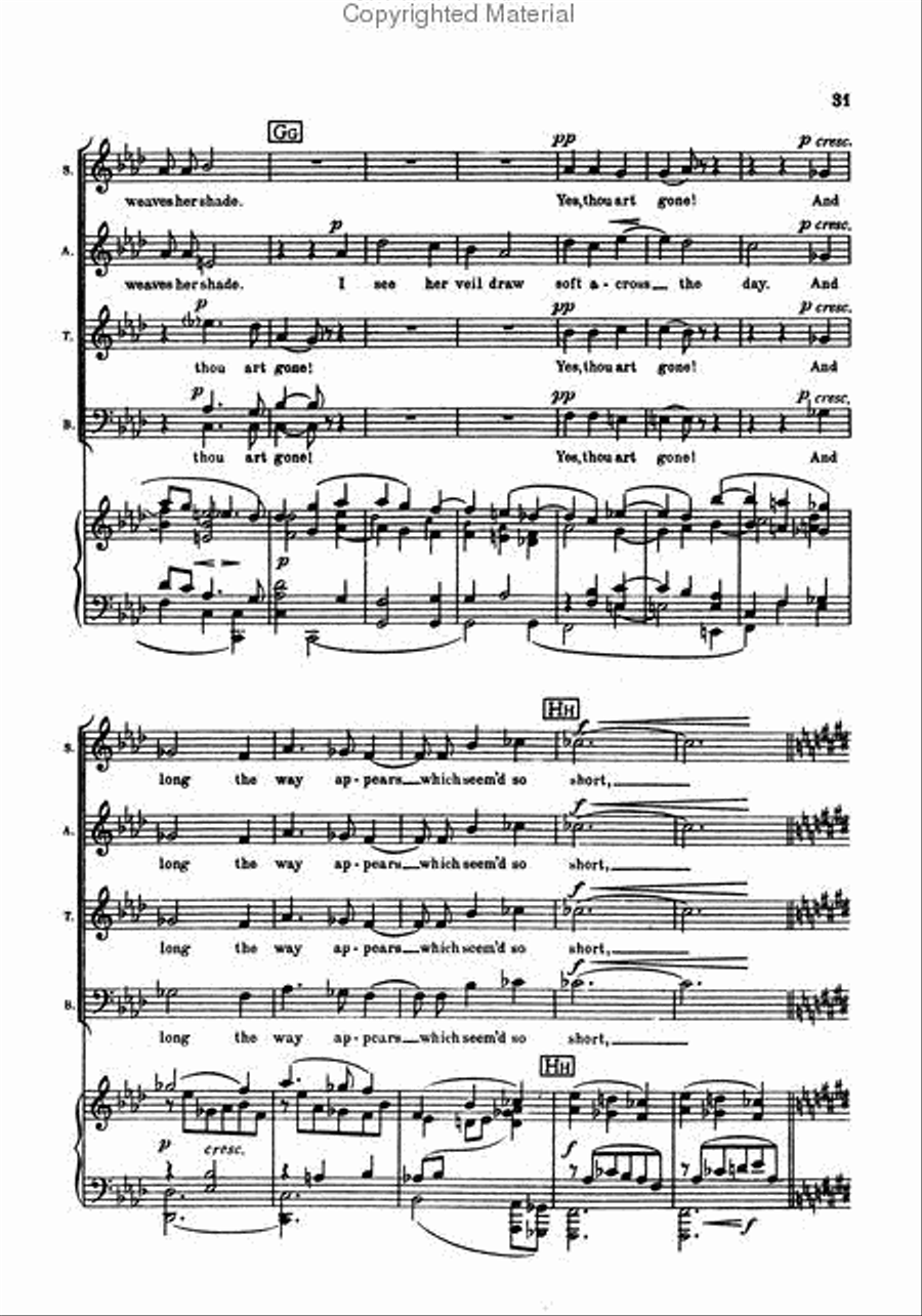 An Oxford Elegy An Oxford Elegy Choir scores gallery preview page 4