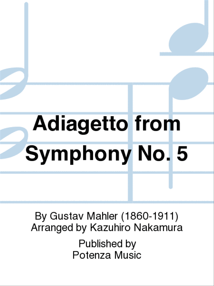Adiagetto from Symphony No. 5 Chamber Music scores gallery preview page 1