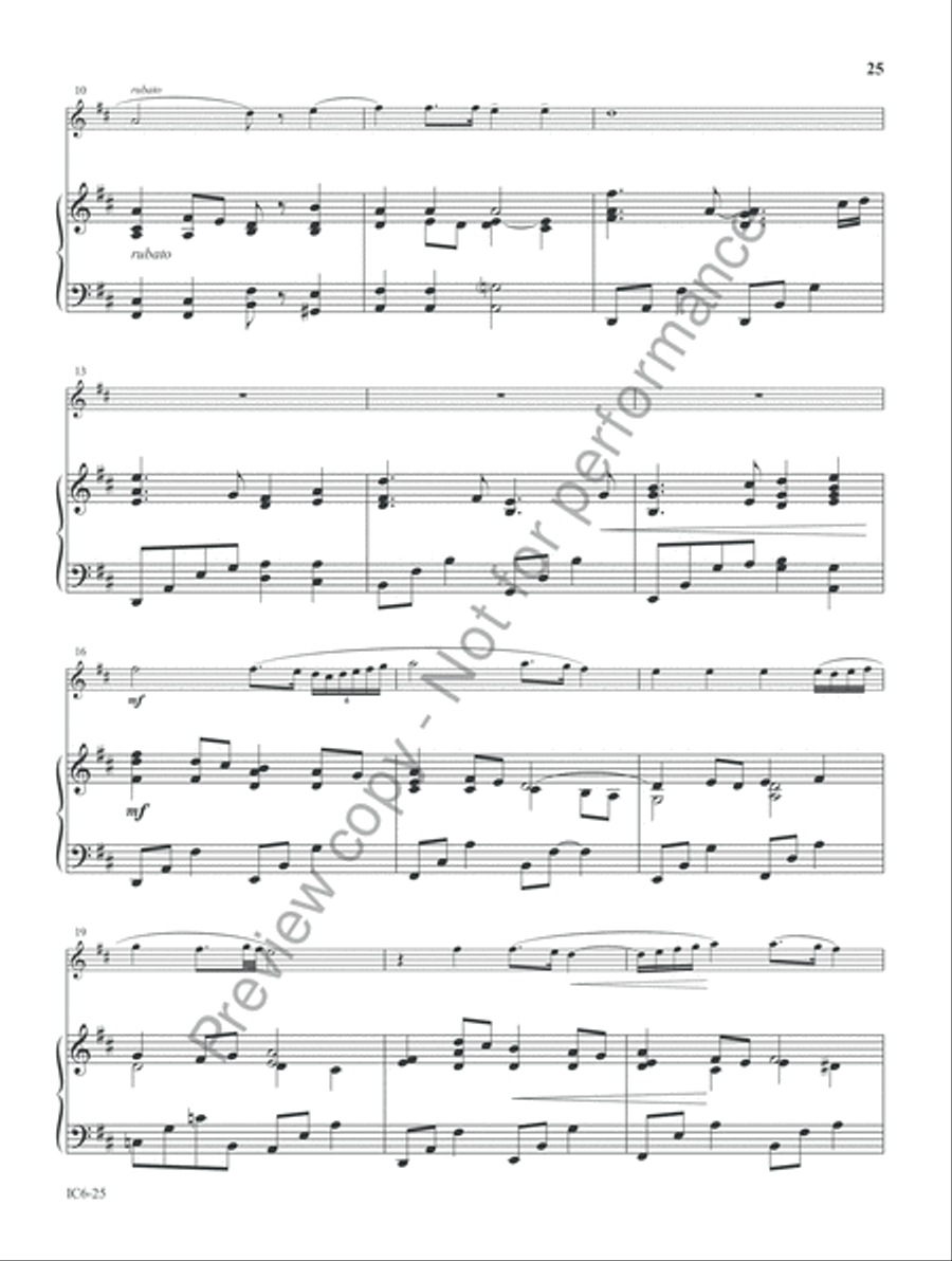 Instrumental Worship Volume 2 - Treble in C Collection / Songbook scores gallery preview page 13