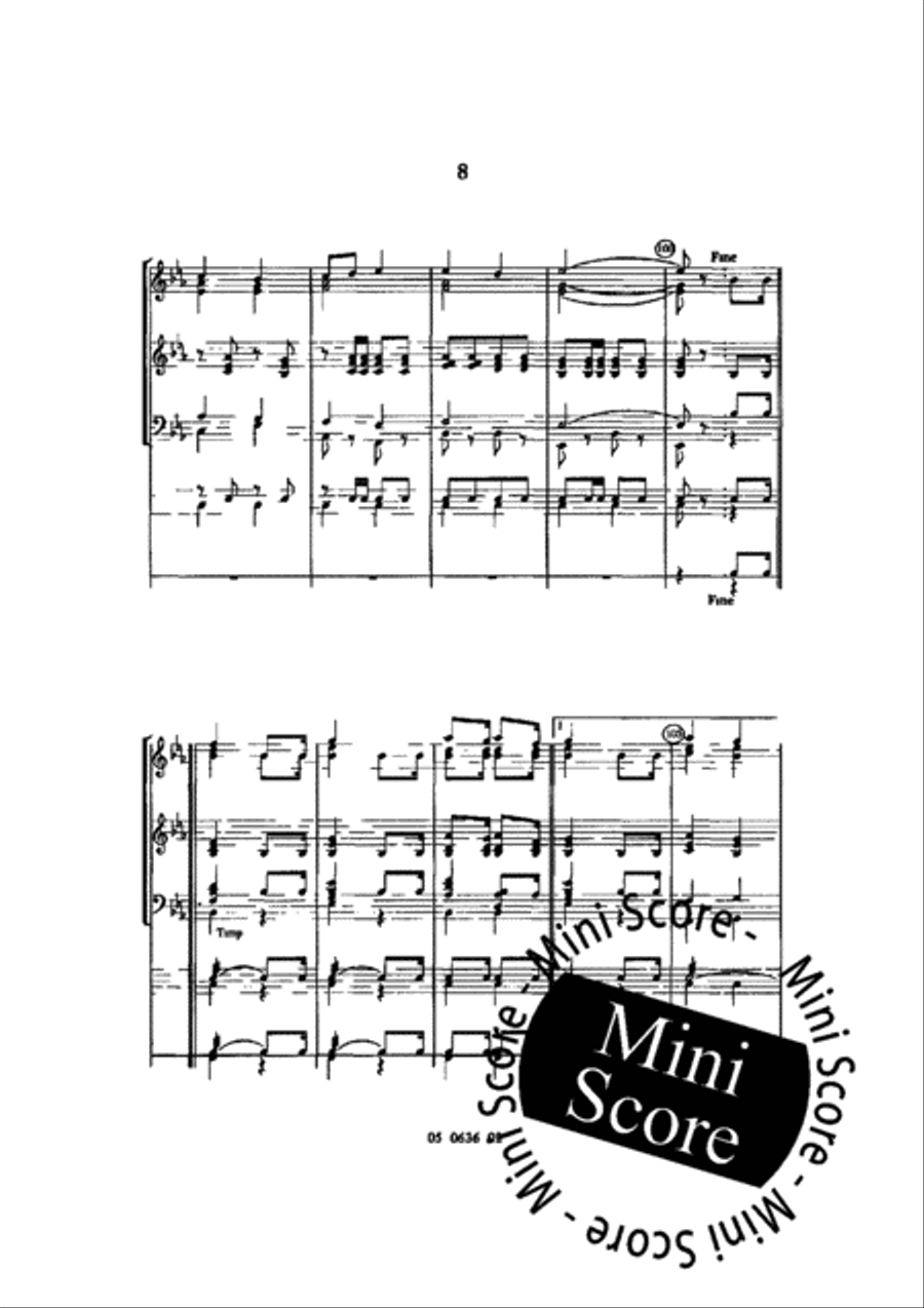 Imms Holland Imms Holland Fanfare Band scores gallery preview page 12