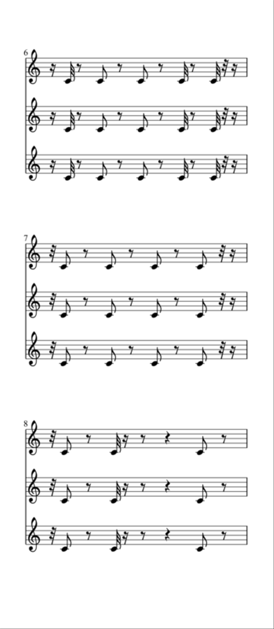 Morse Charang : 000349 Small Ensemble scores gallery preview page 6