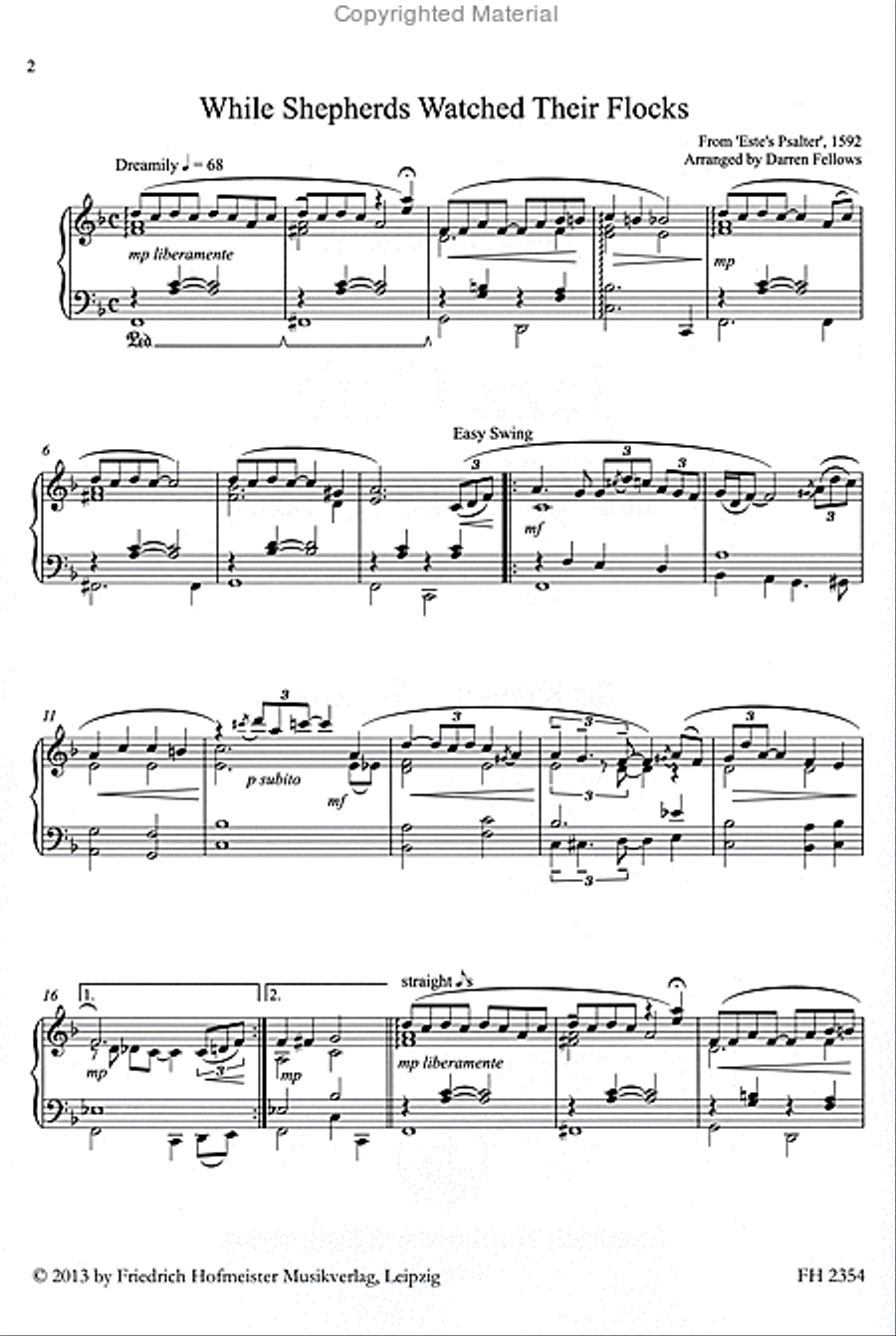Jazz Café at Christmas Piano Solo scores gallery preview page 2