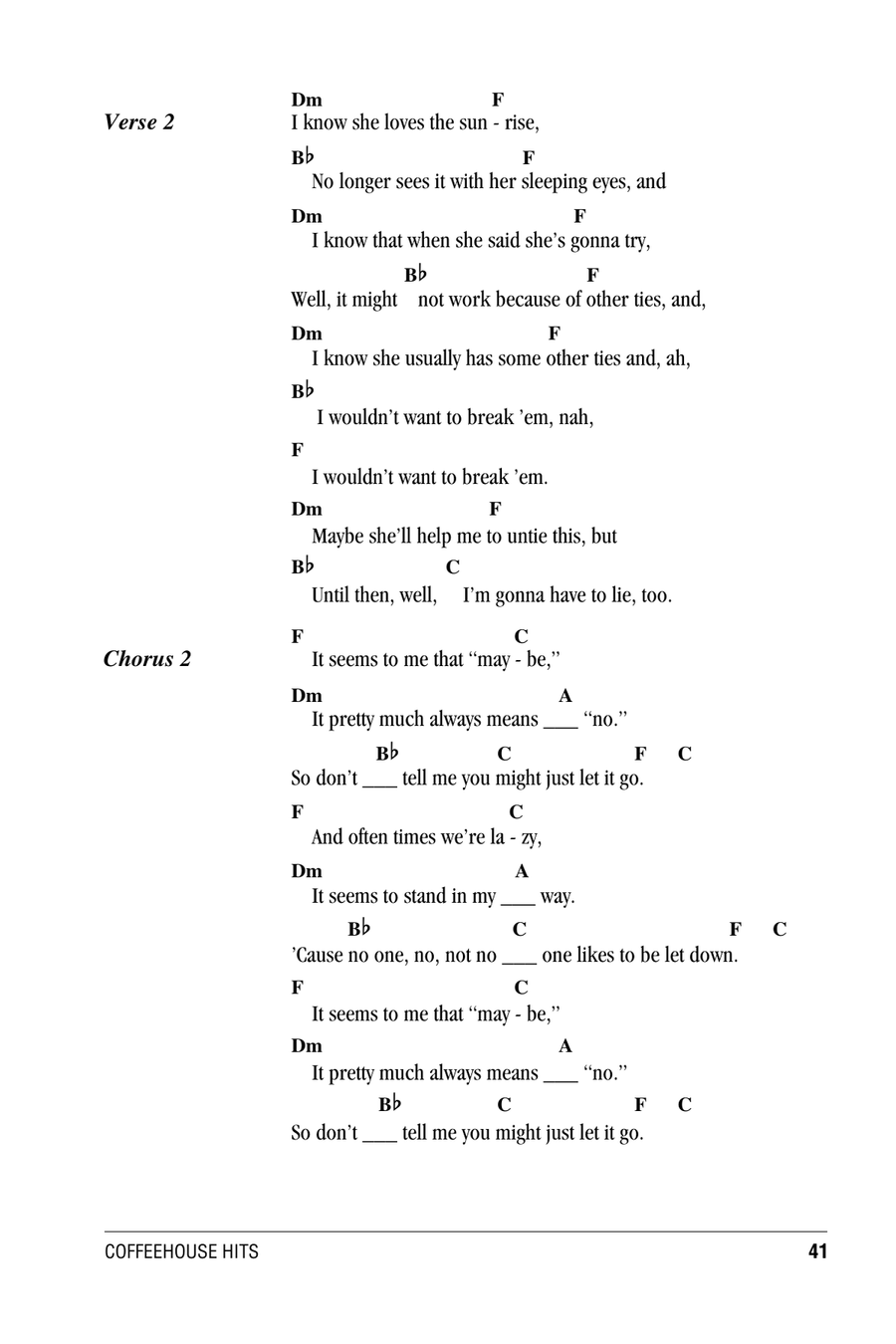 Flake Acoustic Guitar scores gallery preview page 2