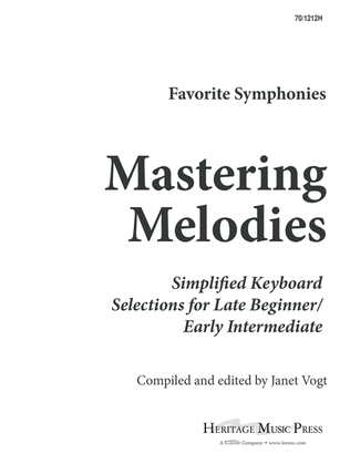 Book cover for Mastering Melodies: Favorite Symphonies