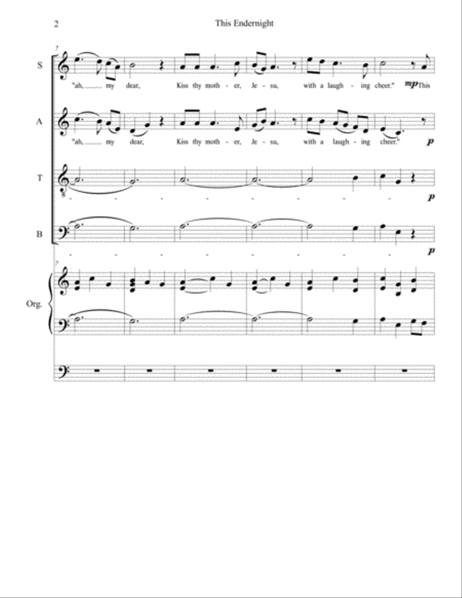 This Endernight 4-Part scores gallery preview page 2