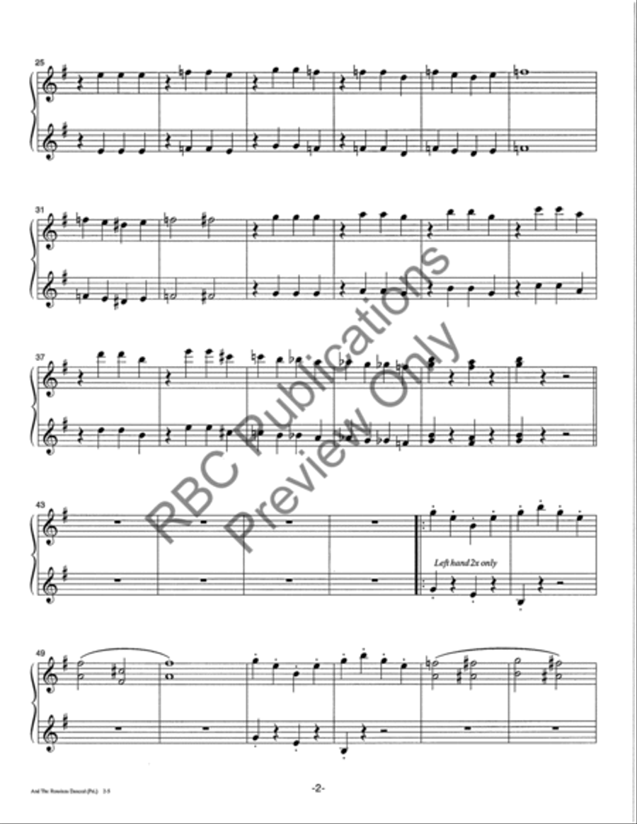 And The Russians Danced! Piano Solo scores gallery preview page 6