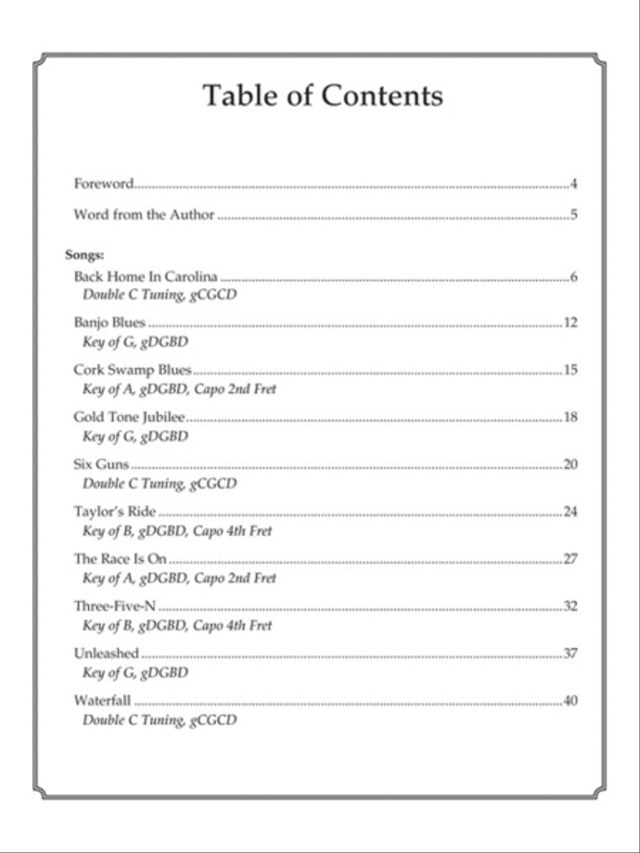 Taylor Made Acoustic Guitar scores gallery preview page 2