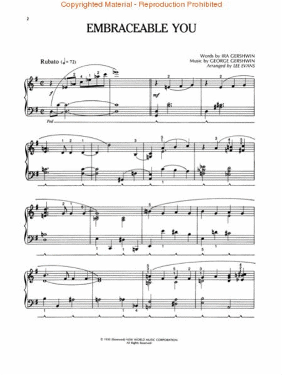 <br>Sheet music extract