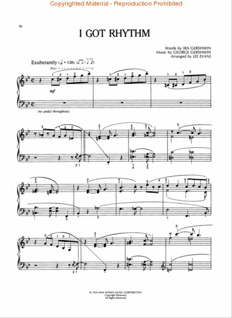 <br>Sheet music extract