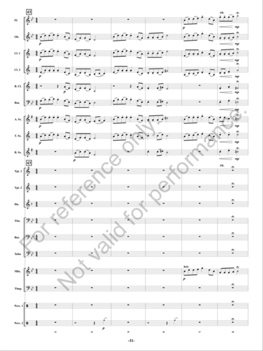 Tornado Alley Tornado Alley Concert Band scores gallery preview page 12
