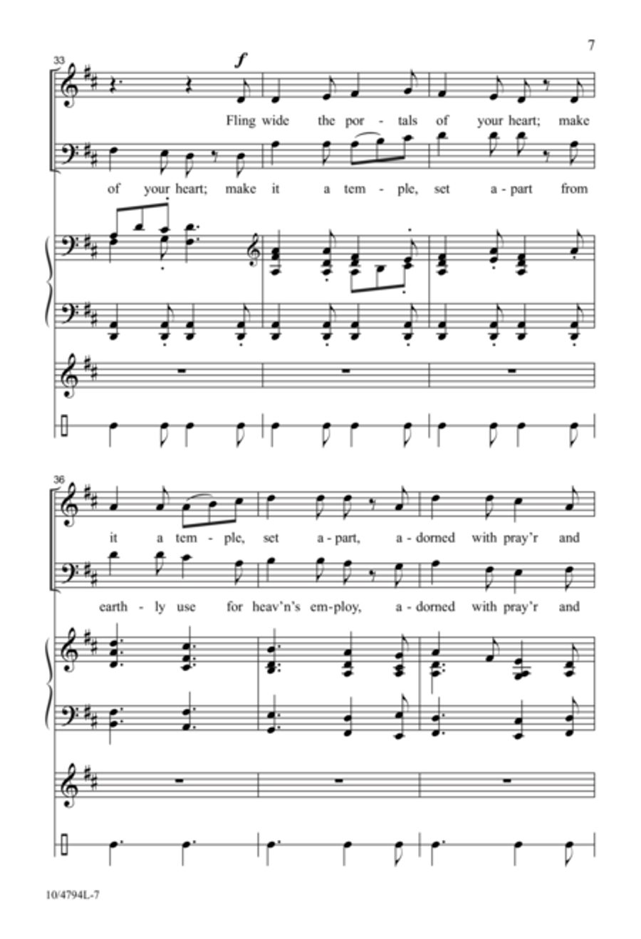 Lift Up Your Heads 2-Part scores gallery preview page 7