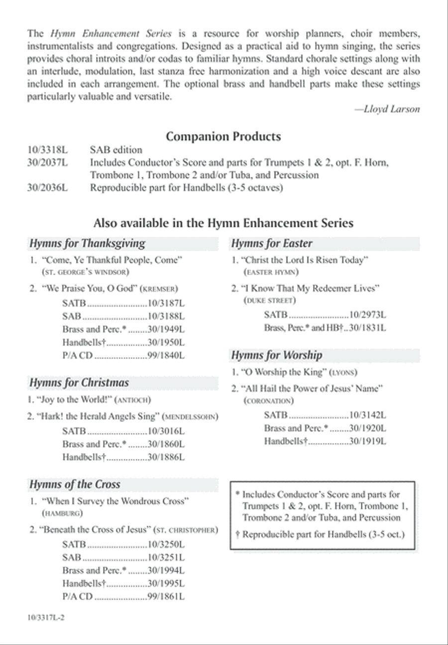 Hymns for Christmas 2 4-Part scores gallery preview page 3