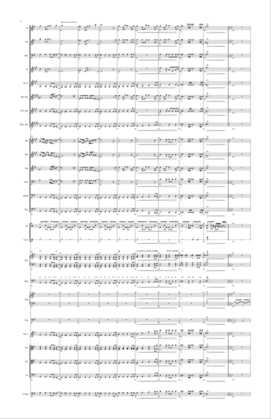 O' Come All Ye Faithful O' Come All Ye Faithful Full Orchestra scores gallery preview page 6