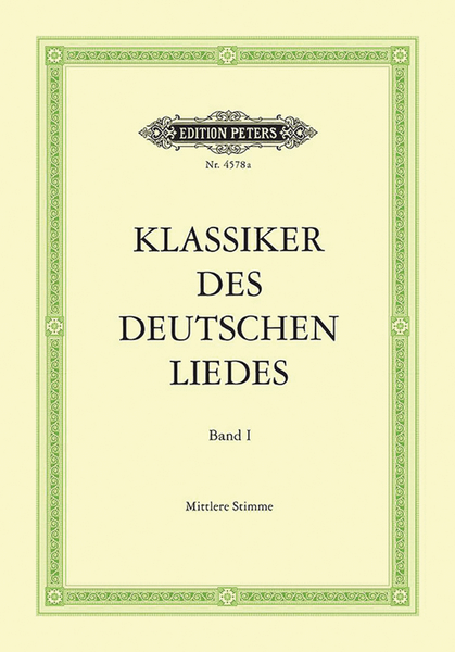 Classics of the German Lied