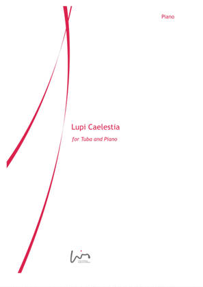 Book cover for Lupi Caelestia (for Tuba & Piano)