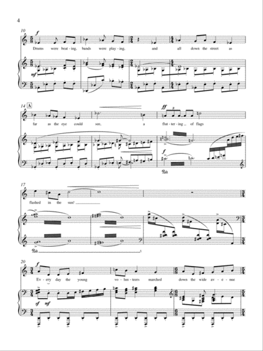 The War Prayer Medium Voice scores gallery preview page 4