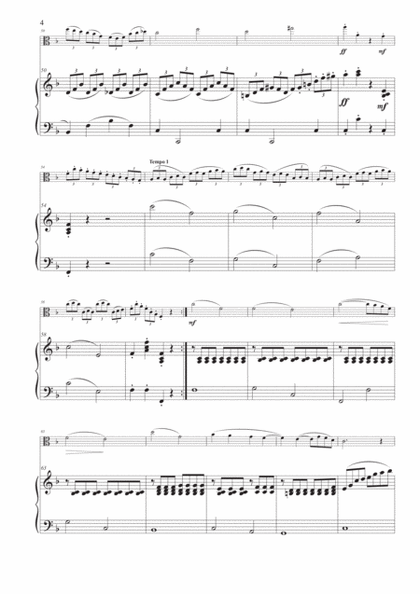 Viola Sonata à la Franz