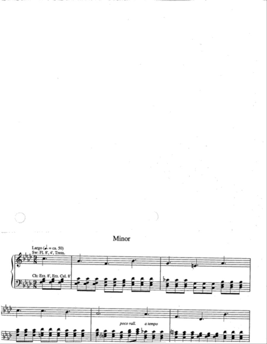Partita on St. Denio Organ scores gallery preview page 3