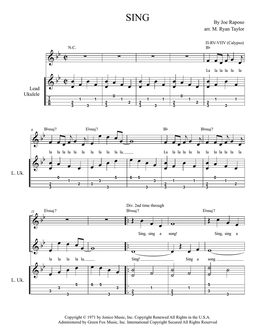Sing SA scores gallery preview page 1