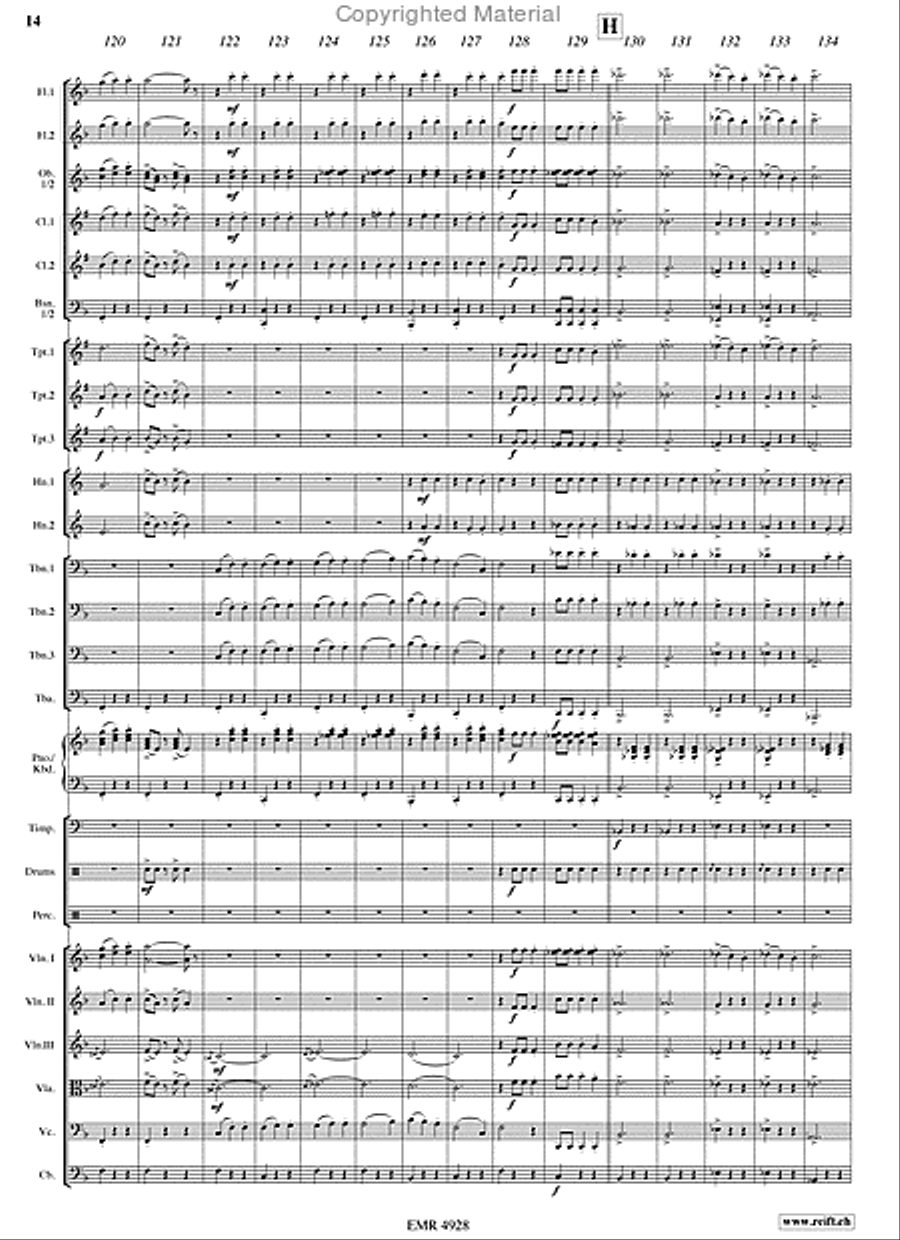 Fiddler On The Roof Orchestra scores gallery preview page 14