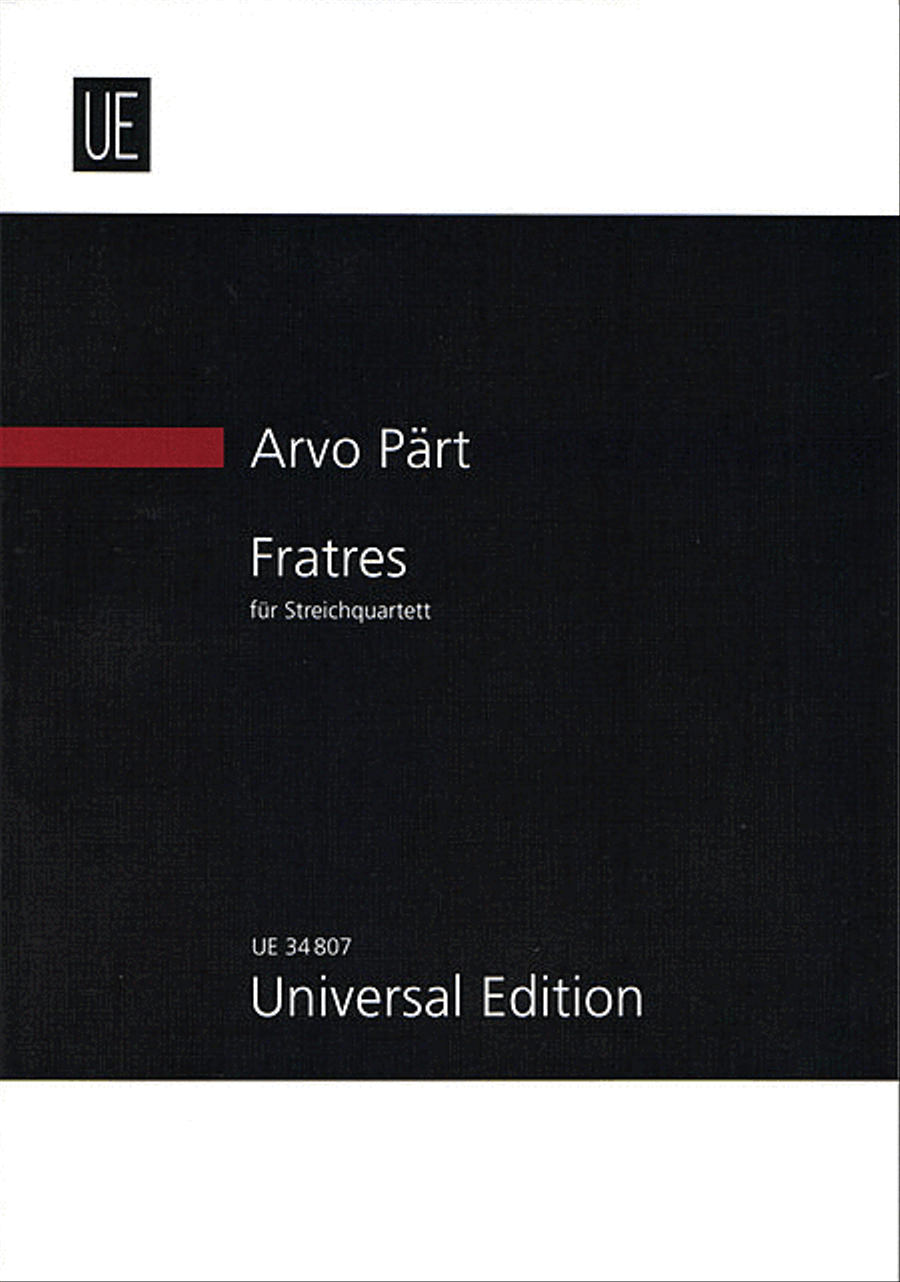 Fratres Cello scores gallery preview page 1