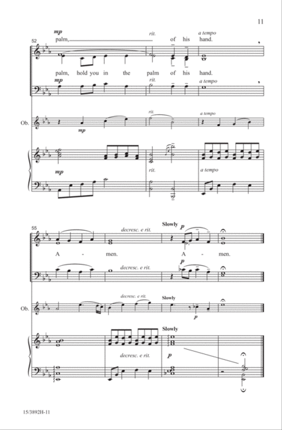 May the Road Rise to Meet You 3-Part scores gallery preview page 11