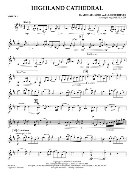 Highland Cathedral - Violin 1