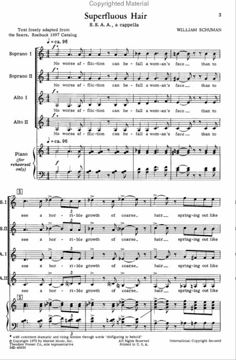 Mail Order Madrigals SSAA scores gallery preview page 2