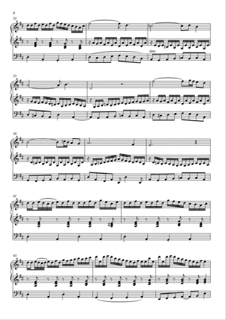 Gaelic Fantasy for organ Organ Solo scores gallery preview page 4
