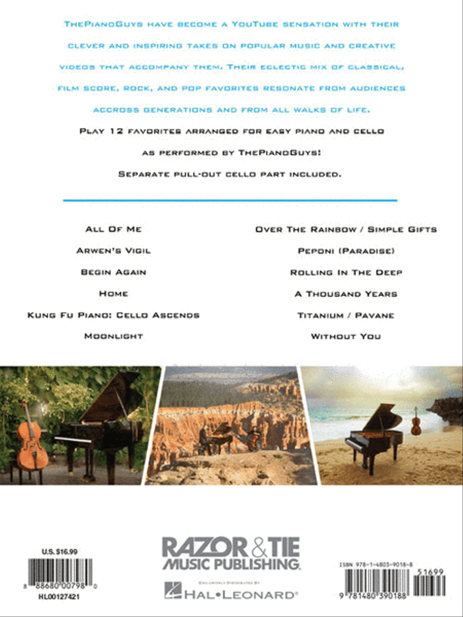 The Piano Guys – Simplified Favorites, Vol. 1 Cello scores gallery preview page 6