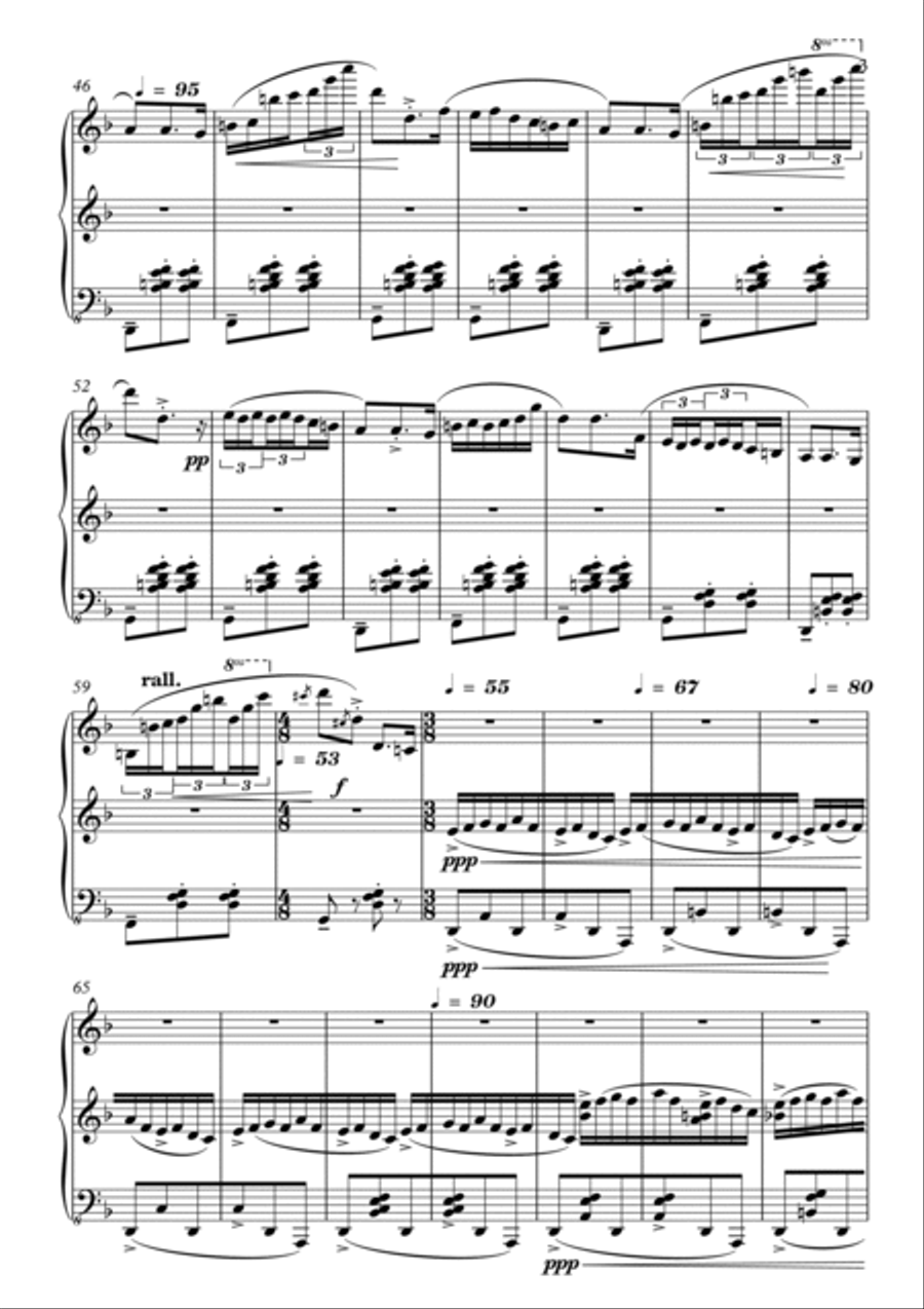 Valle brilante çame Valle brilante çame Piano Solo scores gallery preview page 3