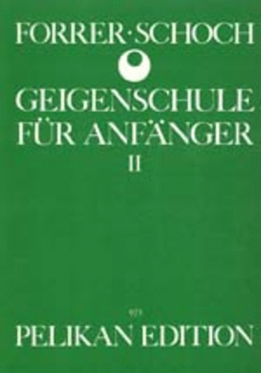 Geigenschule fur Anfanger Vol. 2