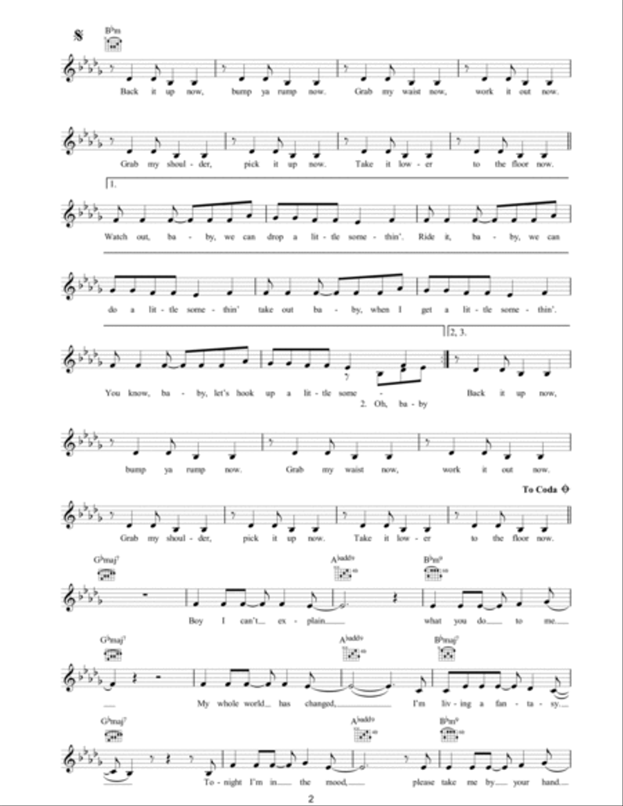 The Hook Up Piano scores gallery preview page 2