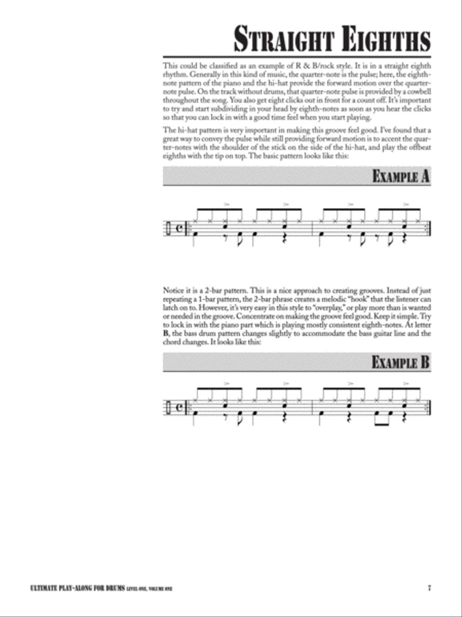 Ultimate Play-Along Drum Trax Dave Weckl, Level 1, Volume 1