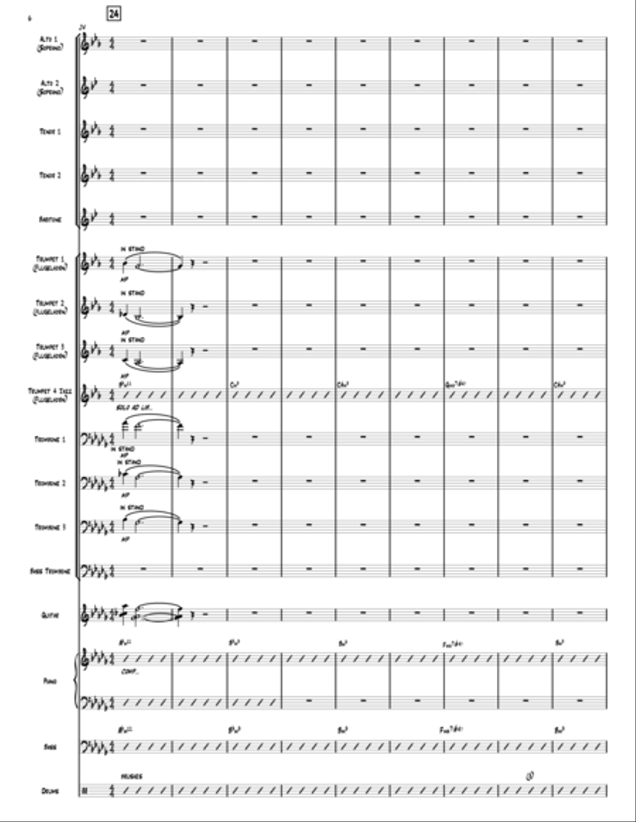 Five Wounds Jazz Ensemble scores gallery preview page 6