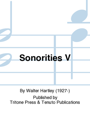 Book cover for Sonorities V