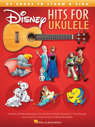 Book cover for Disney Hits for Ukulele