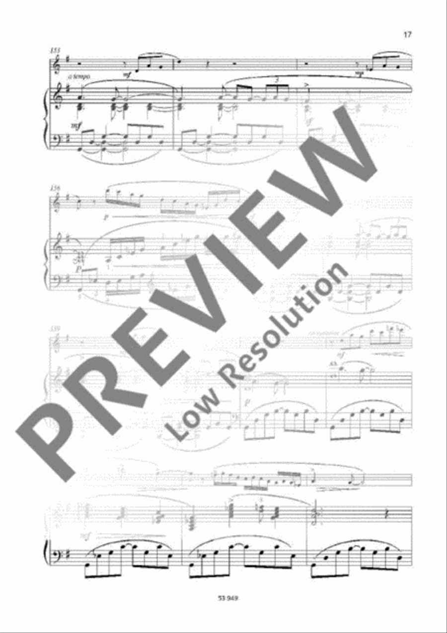 Jazz Suite Flute Solo scores gallery preview page 17