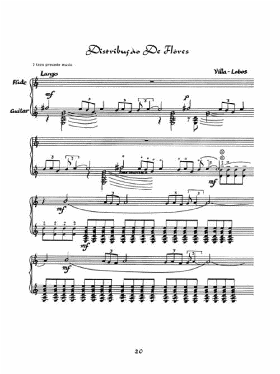 Duets for Flute & Guitar - Vol. 2 Flute scores gallery preview page 6