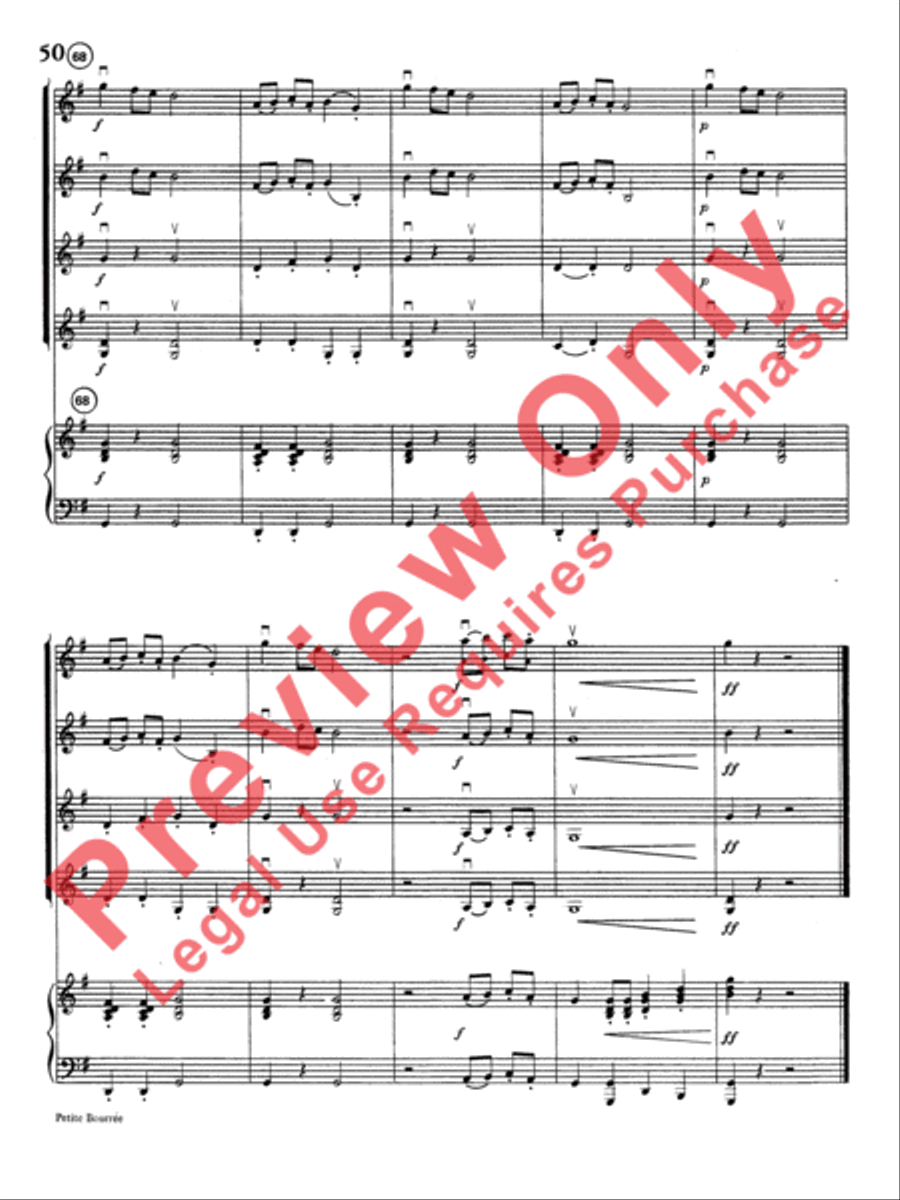 Highland/Etling Violin Quartet Series: Book 1