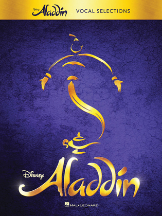 Book cover for Aladdin - Broadway Musical