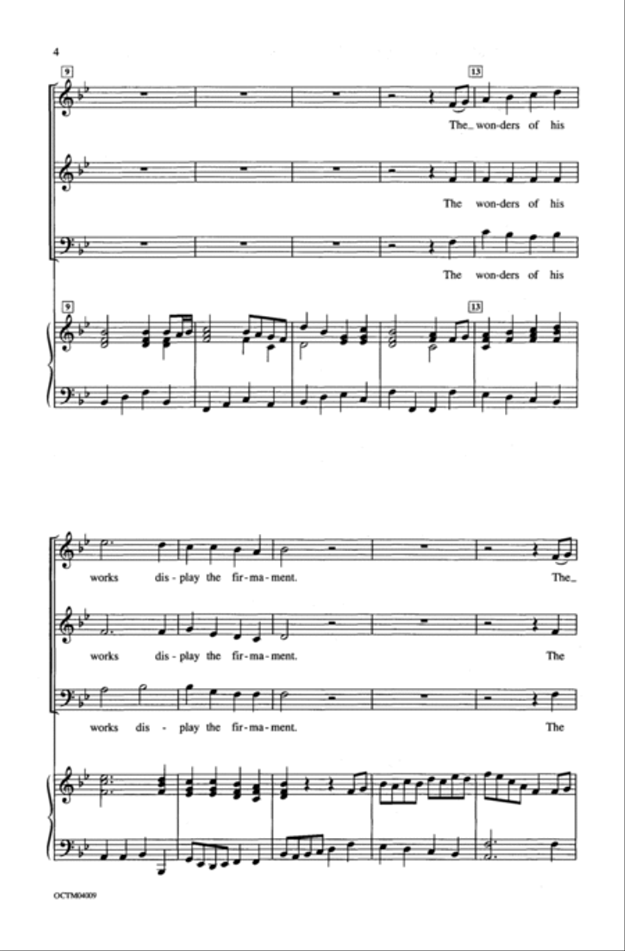 The Heavens Are Telling The Heavens Are Telling 3-Part scores gallery preview page 18