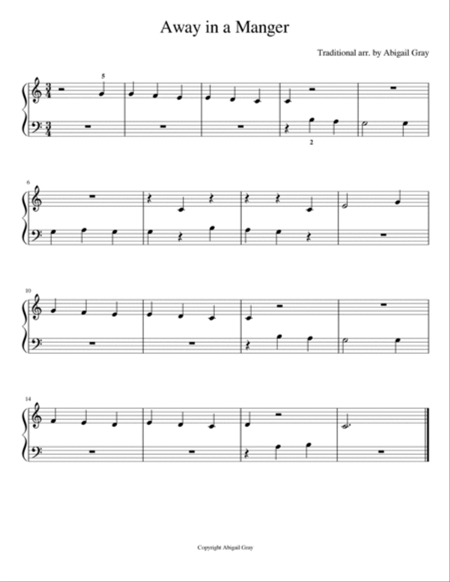 Easy Christmas Favorites Easy Christmas Favorites Easy Piano scores gallery preview page 5