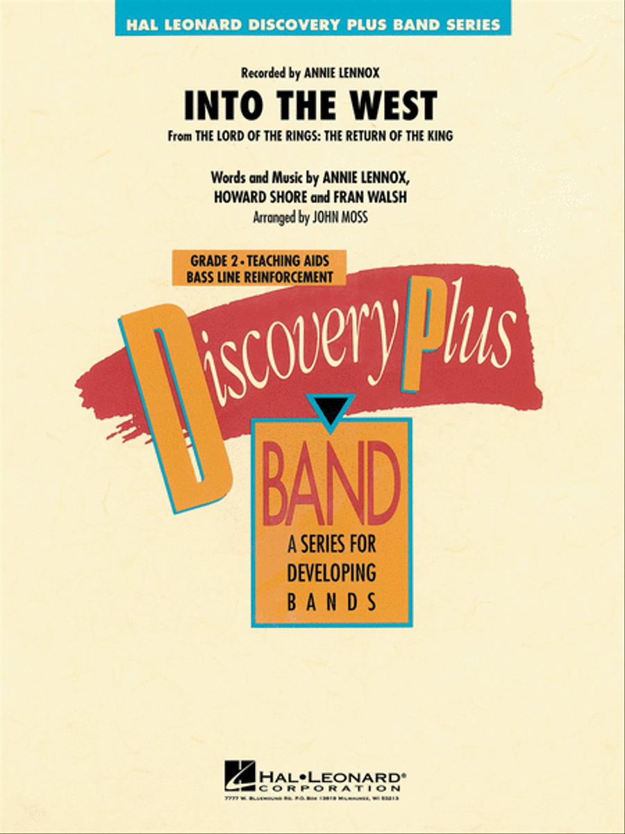 Into the West (from Lord of the Rings: The Return of the King) Concert Band scores gallery preview page 1