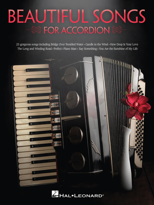 Book cover for Beautiful Songs for Accordion