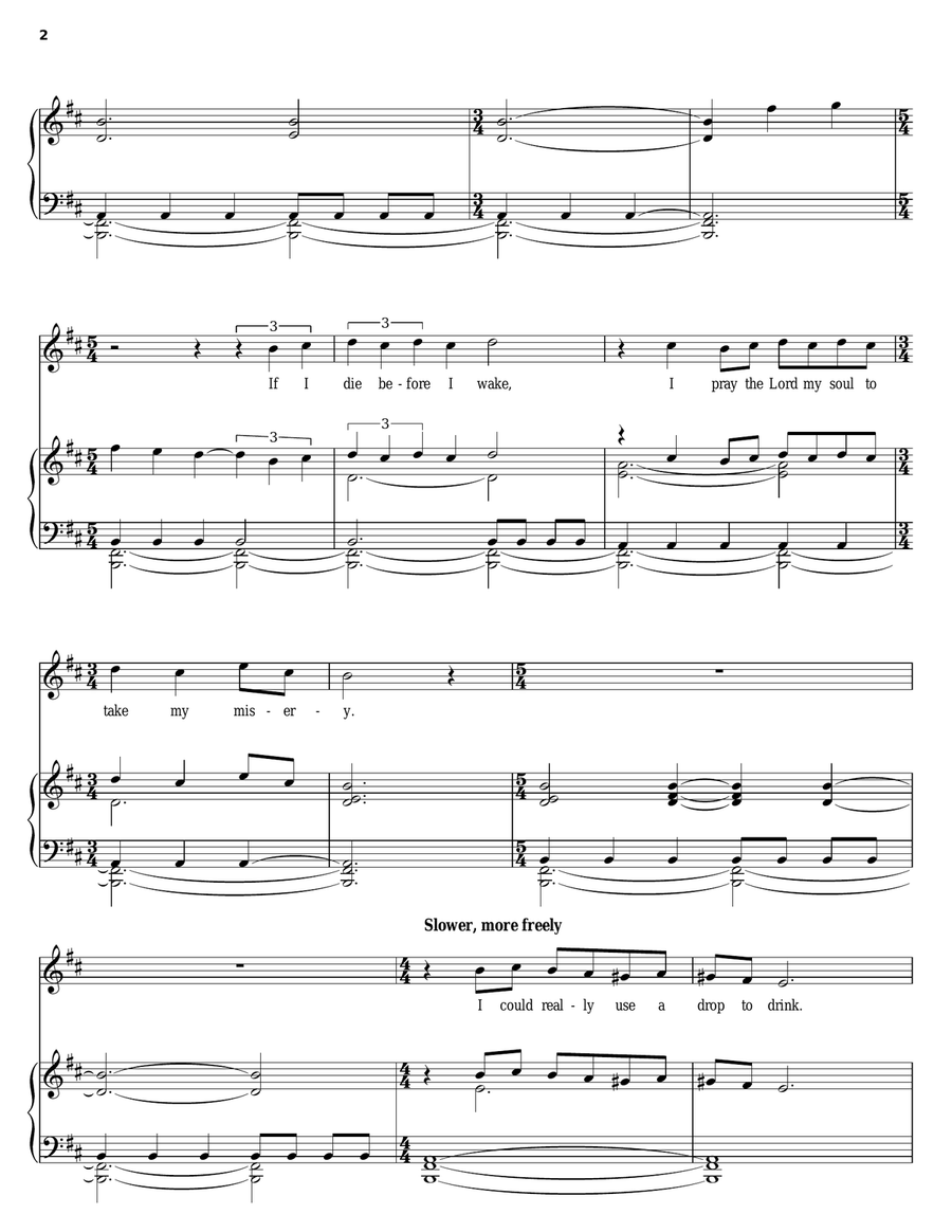 In Blue Hawaii Piano, Vocal, Guitar scores gallery preview page 2