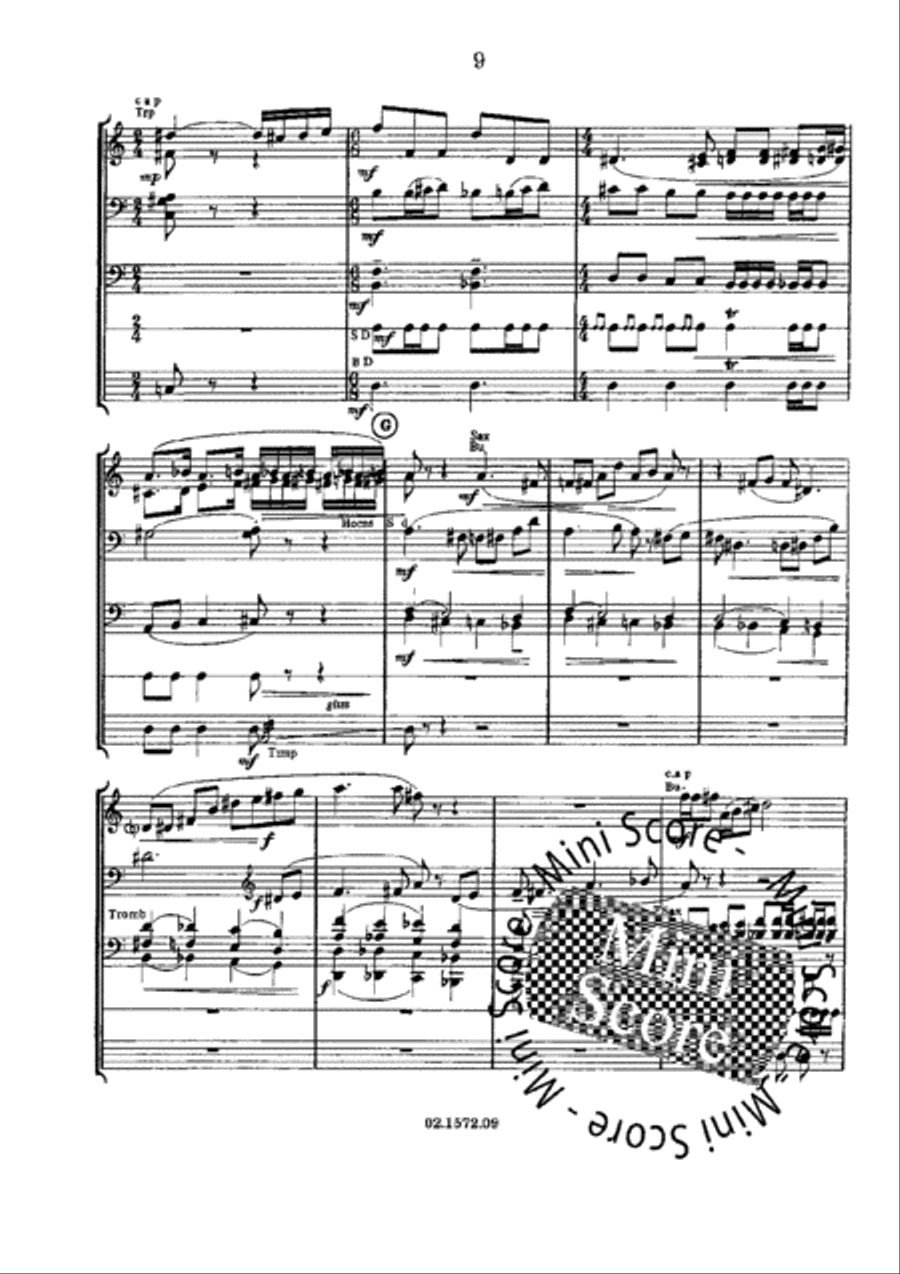 Triptiek voor Fanfare Concert Band scores gallery preview page 12